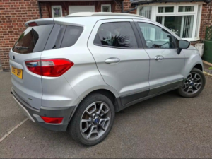 2017 Ford Ecosport 1.0t Ecoboost Titanium 2WD Euro 6 (s/s) 5dr in Silver — image 3