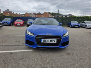 2016 Audi Tt 2.0 Tdi Ultra S Line in Blue — image 2