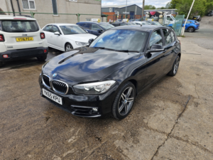 2015 BMW 1 Series 2.0 118d Sport 5-Door in Black — image 3