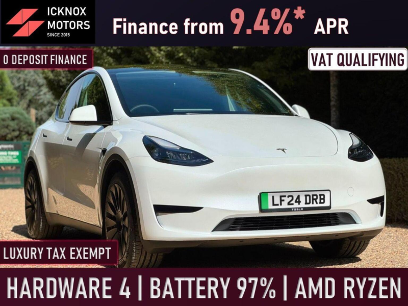 2024 Tesla Model Y Auto Rwd 5dr in White — image 1