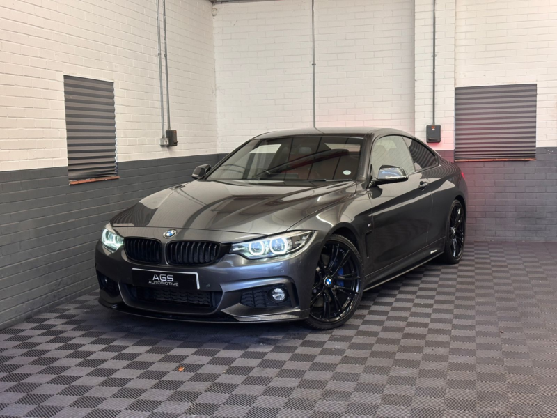 2018 BMW 4 Series 3.0 440i M Sport Coupe 2dr Petrol Auto Euro 6 (s/s) (326 Ps) in Grey — image 1