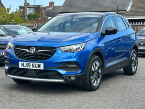 2019 Vauxhall Grandland X 1.2 Turbo Gpf Sport Nav SUV 5dr Petrol Manual Euro 6 (s/s) (130 Ps) in Blue — image 2