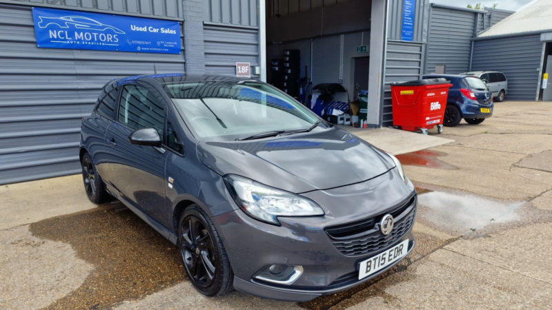 2015 Vauxhall Corsa 1.2 I Limited Edition in Grey — image 1
