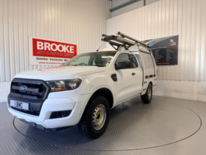 2017 Ford Ranger 2.2 Tdci Xl 4WD Euro 5 (s/s) 4dr (eco Axle) in White — image 3