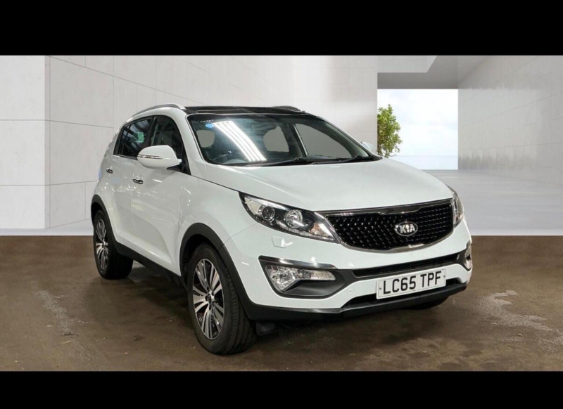 2015 Kia Sportage 1.7 Crdi Ecodynamics 3 2WD Euro 6 (s/s) 5dr in White — image 1