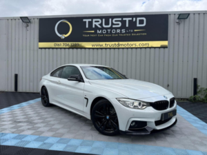 2014 BMW 4 Series 2.0 420d M Sport Auto Euro 6 (s/s) 2dr in White — image 4