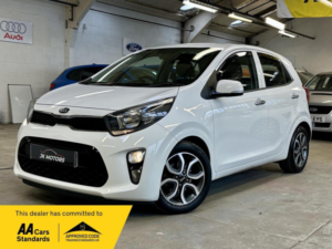 2018 Kia Picanto 1.25 3 Auto Euro 6 5dr in White — image 2