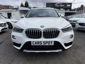 2017 BMW X1 2.0i X Drive Xline Leather Seats Verified Miles Fresh Import Finance Avb in White — image 3