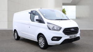 2023 Ford Transit Custom 2.0 300 Ecoblue Limited Panel Van 5dr Diesel Manual L2 H1 Euro 6 130 Ps in White — image 3