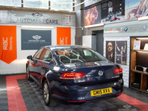 2015 Volkswagen Passat 2.0 Tdi Bluemotion Tech Se Euro 6 (s/s) 4dr in Blue — image 4