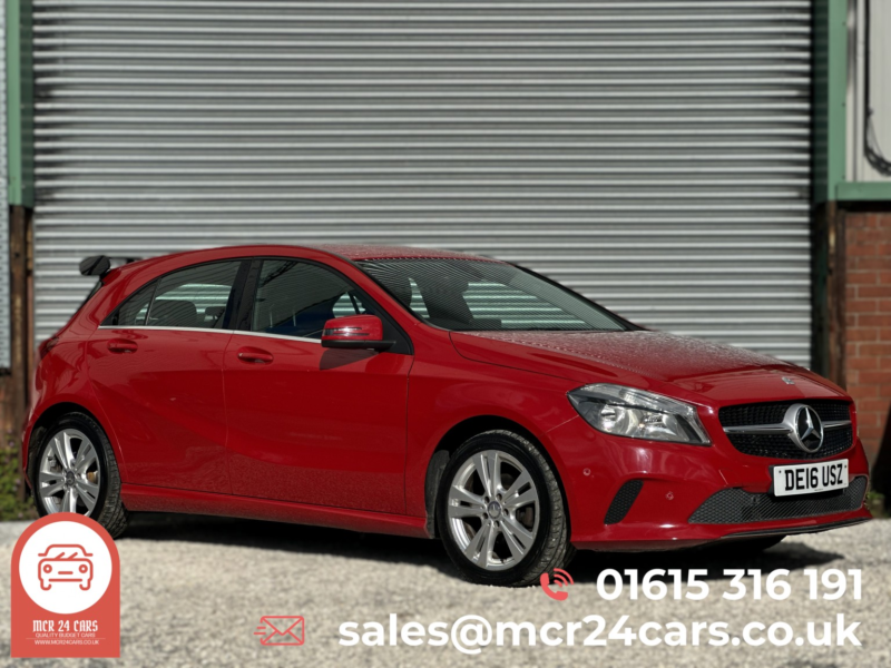 2016 Mercedes-Benz A Class 1.5 A180d Sport in Red — image 1