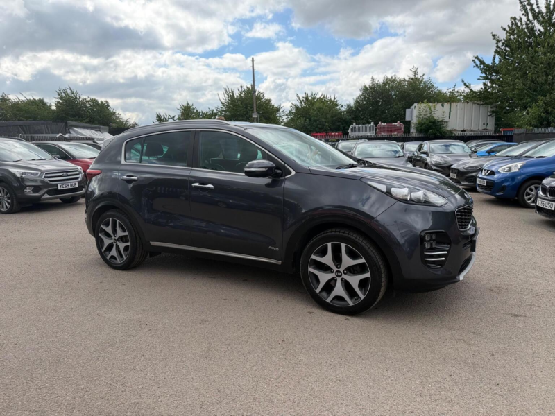 2017 Kia Sportage 2.0 Crdi Gt-Line AWD Euro 6 5dr in Silver — image 1