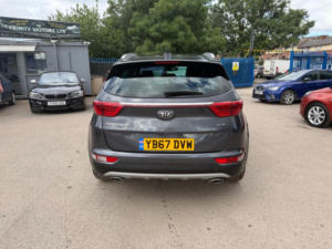 2017 Kia Sportage 2.0 Crdi Gt-Line AWD Euro 6 5dr in Silver — image 5