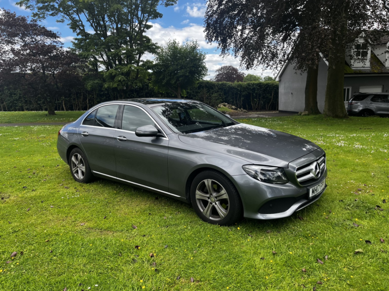 2017 Mercedes-Benz E Class 2.0 E200d Se Amg Spec,premium Plus,sat Nav,pan Roof,fsh in Grey — image 1