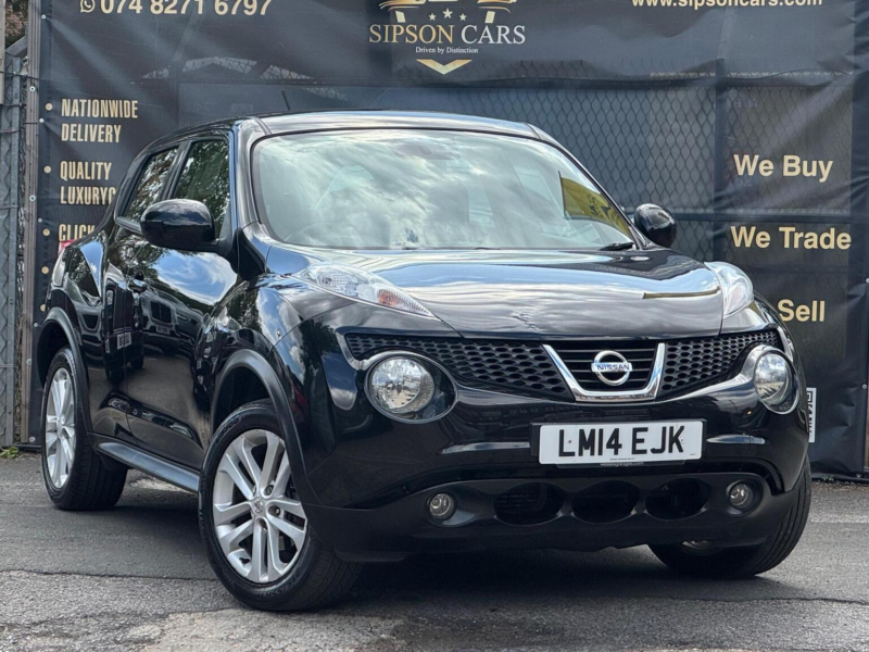 2014 Nissan Juke 1.6 Acenta CVT Euro 5 5dr in Black — image 1