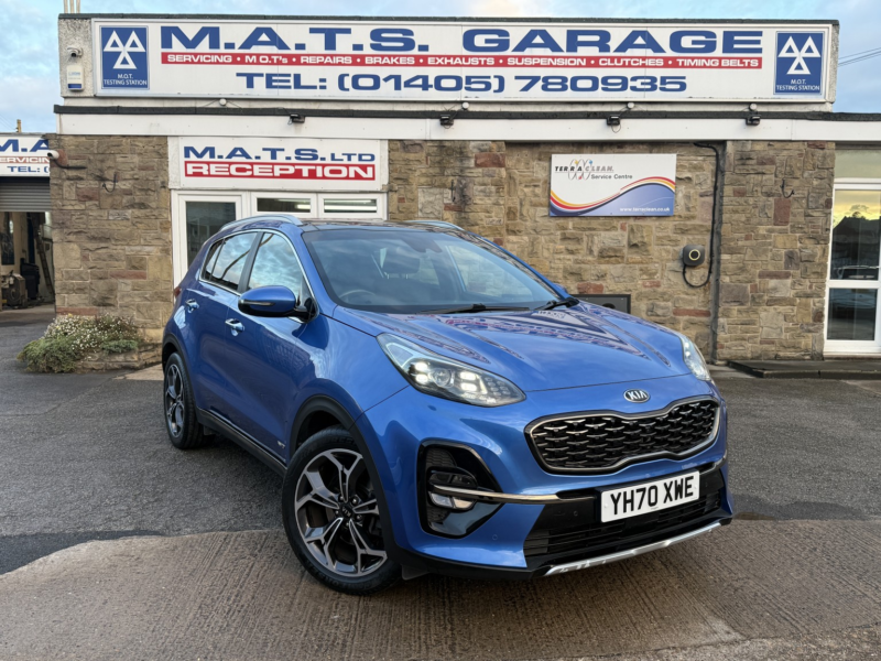 2020 Kia Sportage 1.6 T-Gdi Gt-Line S in Blue — image 1