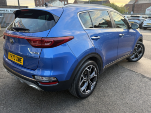 2020 Kia Sportage 1.6 T-Gdi Gt-Line S in Blue — image 3