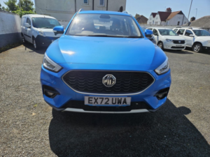 2022 MG MG Zs 1.5 Vti-Tech Exclusive SUV 5dr Petrol Manual Euro 6 (s/s) (106 Ps) in Blue — image 2