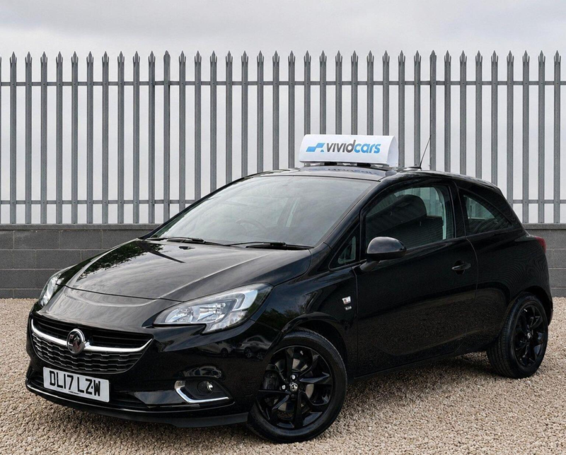 2017 Vauxhall Corsa 1.4i Turbo Ecoflex Sri Euro 6 (s/s) 3dr in Black — image 1