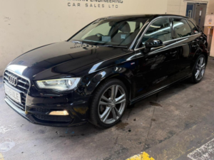 2015 Audi A3 1.4 Tfsi Cod S Line Sportback Euro 6 (s/s) 5dr in Black — image 2