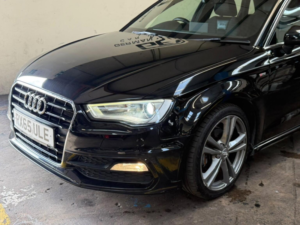 2015 Audi A3 1.4 Tfsi Cod S Line Sportback Euro 6 (s/s) 5dr in Black — image 4