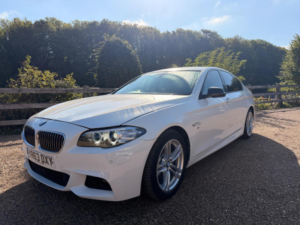 2013 BMW 5 Series 2.0 520d M Sport Auto Euro 6 (s/s) 4dr in White — image 5