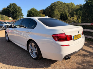 2013 BMW 5 Series 2.0 520d M Sport Auto Euro 6 (s/s) 4dr in White — image 6