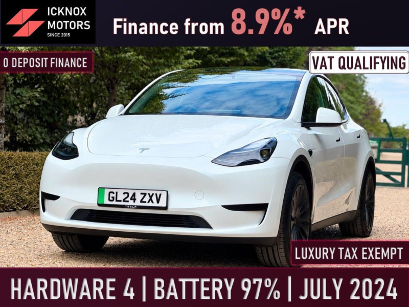 2024 Tesla Model Y Auto Rwd 5dr in White — image 1