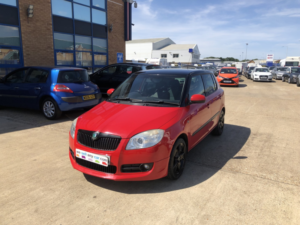 2009 Skoda Fabia 1.4 Tdi Pure Drive Sport in Red — image 5
