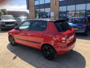 2009 Skoda Fabia 1.4 Tdi Pure Drive Sport in Red — image 6