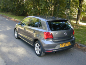 2017 Volkswagen Polo Ref 8803 - VW Polo 1.2 Tsi Match (uk - Rhd) in Grey — image 6