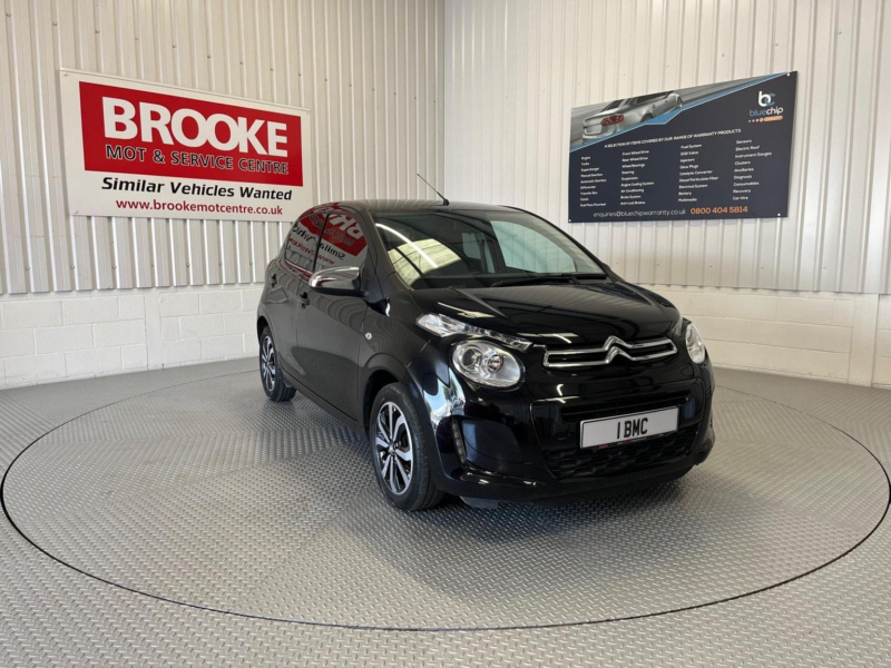 2021 Citroen C1 1.0 Vti Shine Euro 6 (s/s) 5dr in Black — image 1