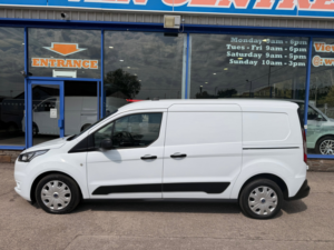 2024 Ford Transit Connect 1.5 230 Ecoblue Trend Panel Van 5dr Diesel Manual L2 Euro 6 100 Ps in White — image 3