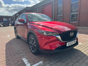 2023 Mazda Cx-5 2.0 E-Skyactiv G Mhev Exclusive-Line Auto Euro 6 (s/s) 5dr in Red — image 2