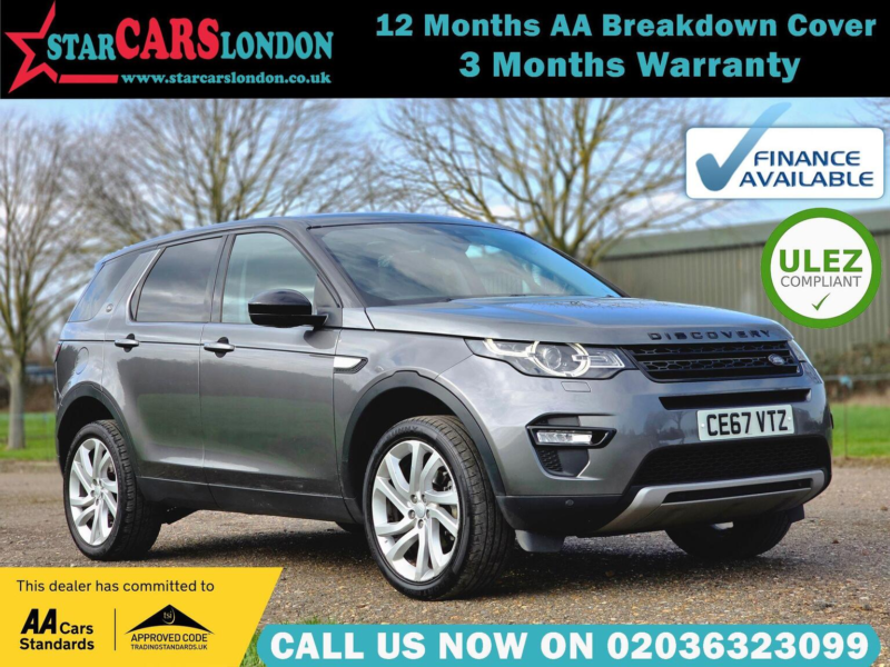 2018 Land Rover Discovery Sport 2.0 Td4 Hse Auto 4WD Euro 6 (s/s) 5dr in Grey — image 1