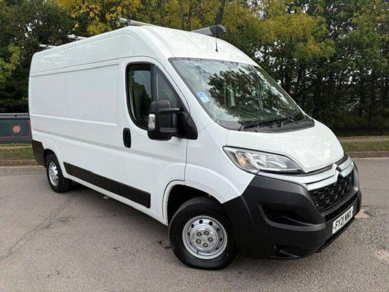2021 Citroen Relay 2.2 Bluehdi 35 Enterprise L2 High Roof Euro 6 (s/s) 5dr in White — image 1