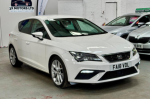 2018 SEAT Leon 1.4 Tsi Fr Technology Euro 6 (s/s) 5dr in White — image 2