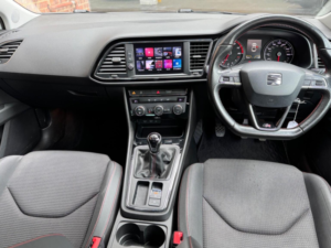 2018 SEAT Leon 1.4 Tsi Fr Technology Euro 6 (s/s) 5dr in White — image 4