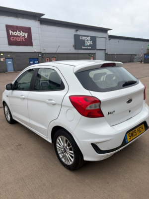 2019 Ford Ka+ 1.2 Ti-Vct Zetec Hatchback 5dr Petrol Manual Euro 6 (s/s) (85 Ps) in White — image 3