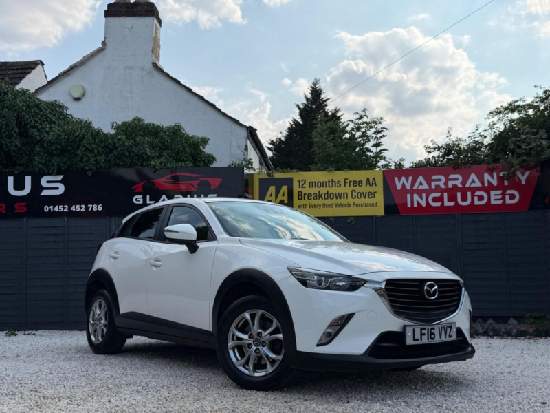 2016 Mazda Cx-3 2.0 Skyactiv-G Se-L Nav Euro 6 (s/s) 5dr in White — image 1