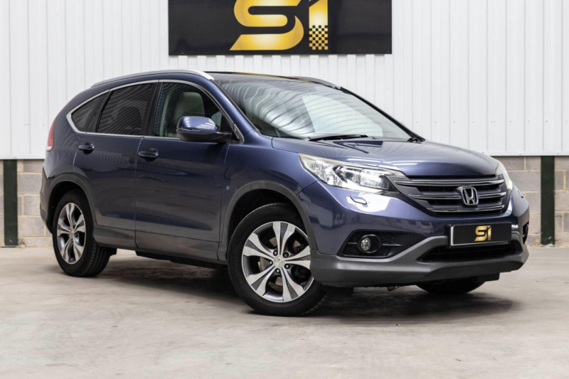 2014 Honda Cr-V 2.2 I-Dtec Ex Auto 4WD Euro 5 5dr in Blue — image 1