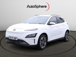 2021 Hyundai Kona 64kwh Premium Auto 5dr (10.5kw Charger) in White — image 2