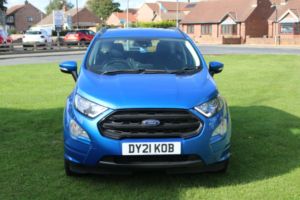 2021 Ford Ecosport 1.0 Ecosport St-Line 5 Door 1.0l Ecoboost 125ps Fwd 6 Speed Manual in Blue — image 3