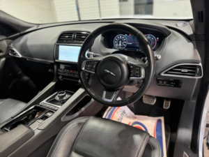2019 Jaguar F-Pace 2.0 D180 Chequered Flag Auto AWD Euro 6 (s/s) 5dr in White — image 2