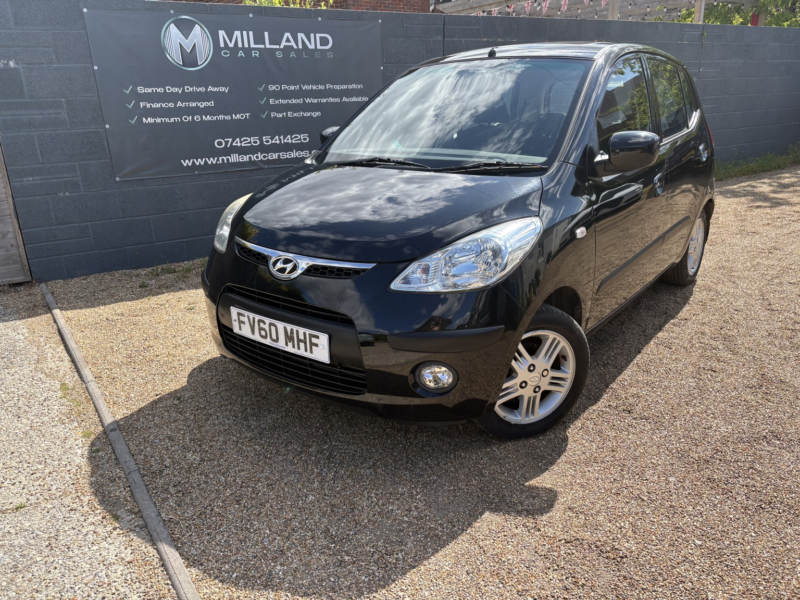 2010 Hyundai I10 1.2 Style in Black — image 1