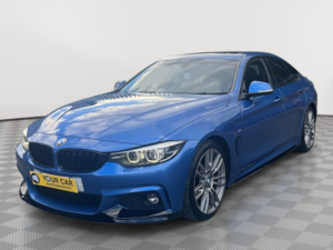 2018 BMW 4 Series Gran Coupe 2.0 430i M Sport Hatchback 5dr Petrol Auto Euro 6 (s/s) (252 Ps) in Blue — image 3