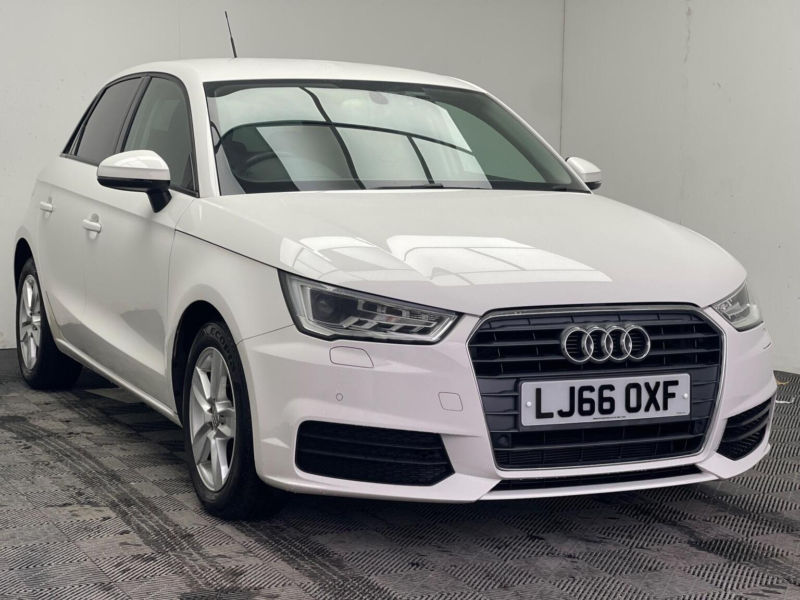 2016 Audi A1 1.4 Tfsi Sport Sportback S Tronic Euro 6 (s/s) 5dr in White — image 1