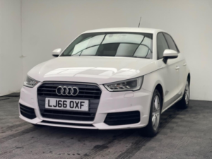 2016 Audi A1 1.4 Tfsi Sport Sportback S Tronic Euro 6 (s/s) 5dr in White — image 3