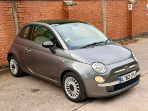 2012 Fiat 500 1.2 Lounge Dualogic Euro 4 3dr in Grey — image 2