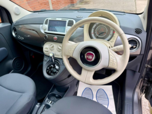 2012 Fiat 500 1.2 Lounge Dualogic Euro 4 3dr in Grey — image 5